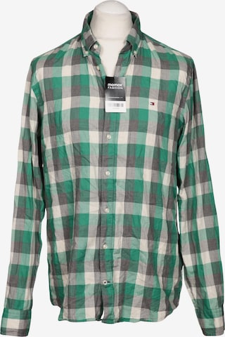 TOMMY HILFIGER Button Up Shirt in L in Mixed colors: front