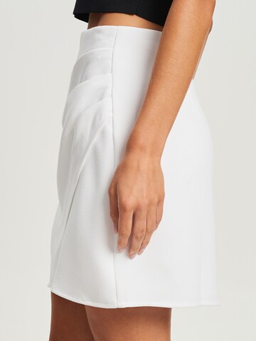 Tussah Skirt 'BILLIE' in White