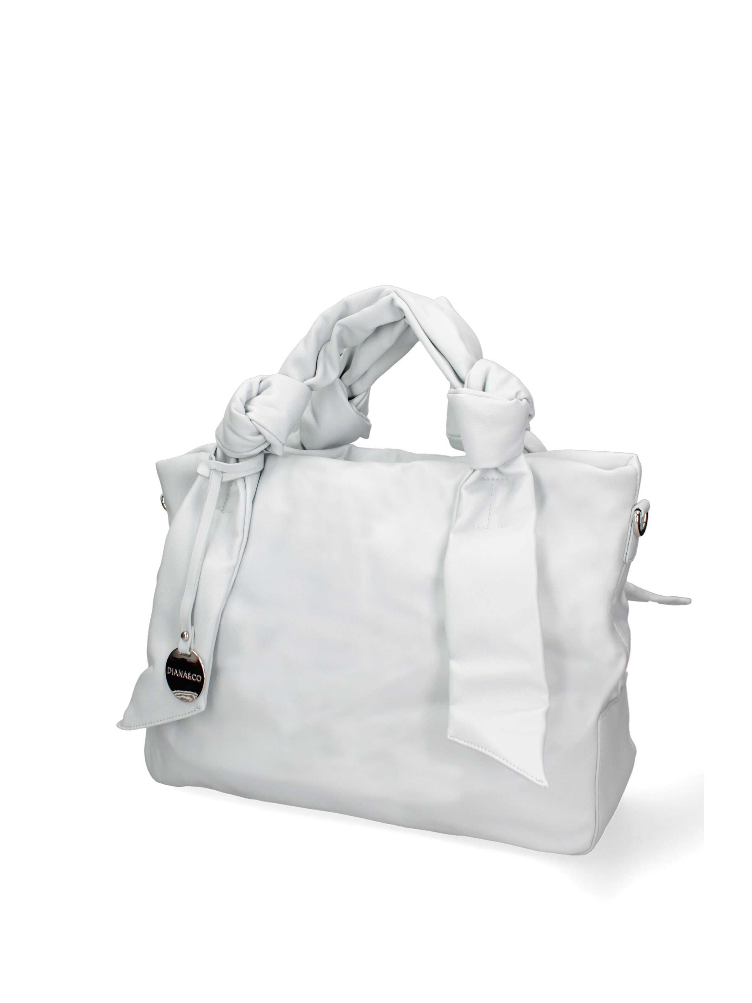 Shopper 'Borsa Shopper Donna Ecopelle con Zip e Tracolla Regolabile' di Diana&Co. in blu