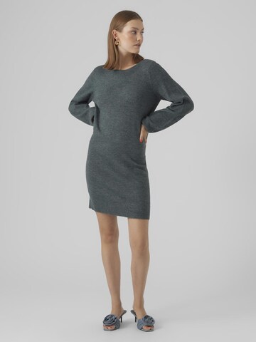 VERO MODA Gebreide jurk 'LEFILE' in Groen