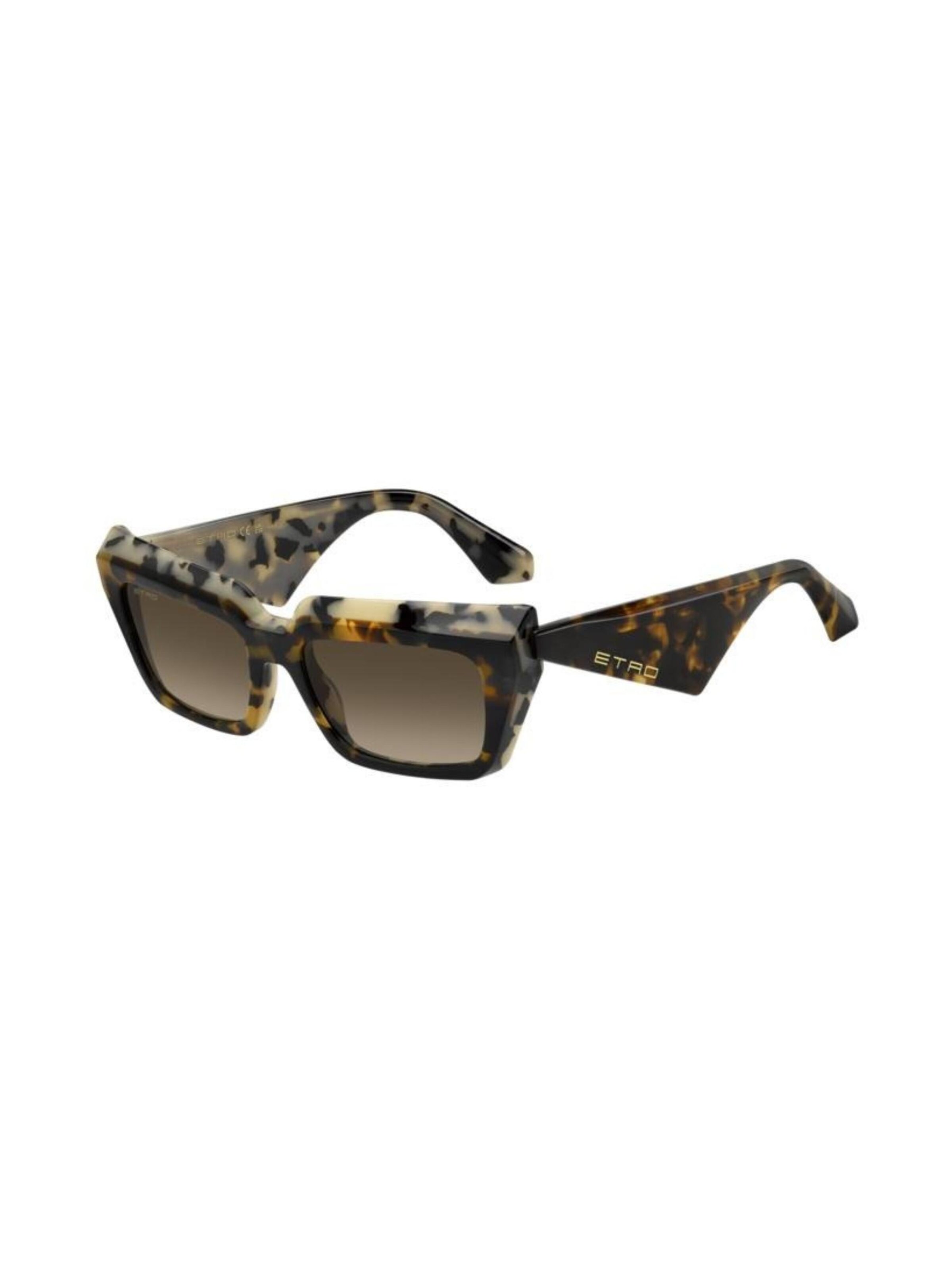 Etro Sunglasses in Brown: front