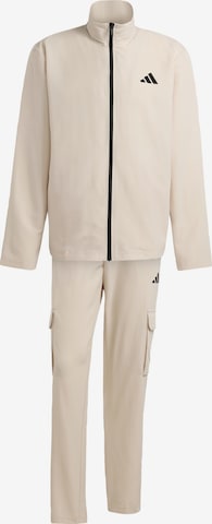 ADIDAS SPORTSWEAR Тренировочный костюм в Бежевый: спереди
