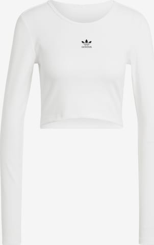 ADIDAS ORIGINALS Shirt 'Essentials' in White: front