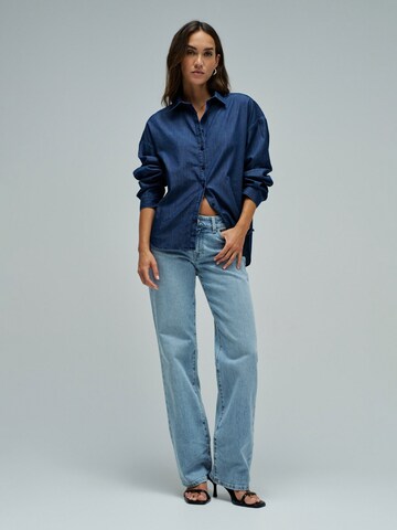 Salsa Jeans Blouse in Blauw