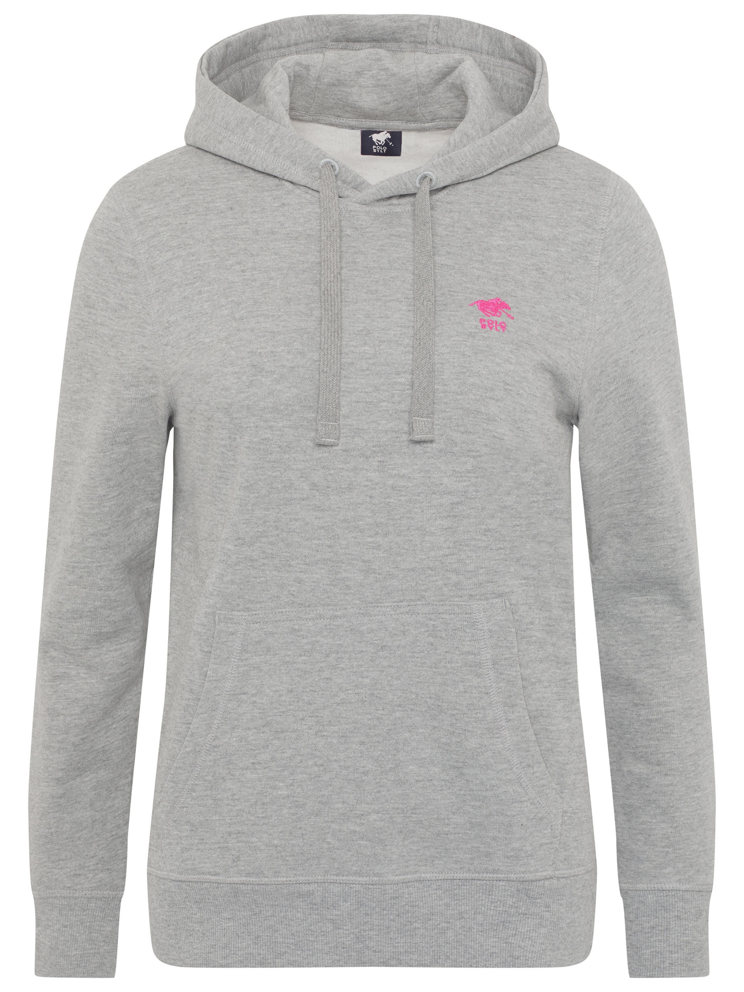 Polo Sylt Sweatshirt in Grey: front