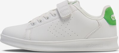 Hummel Baskets 'BUSAN' en vert / blanc, Vue avec produit