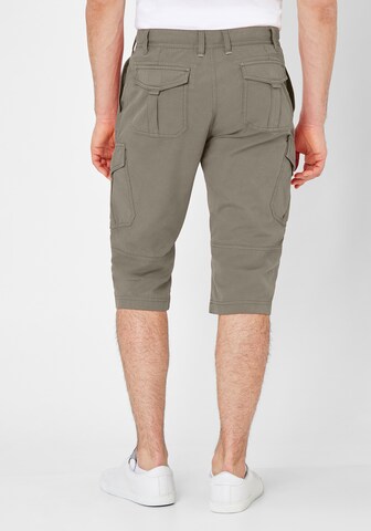 REDPOINT Regular Cargohose in Grün