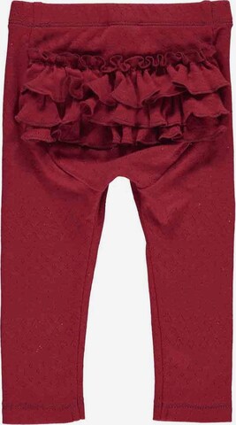 Coupe slim Leggings Müsli by GREEN COTTON en rouge