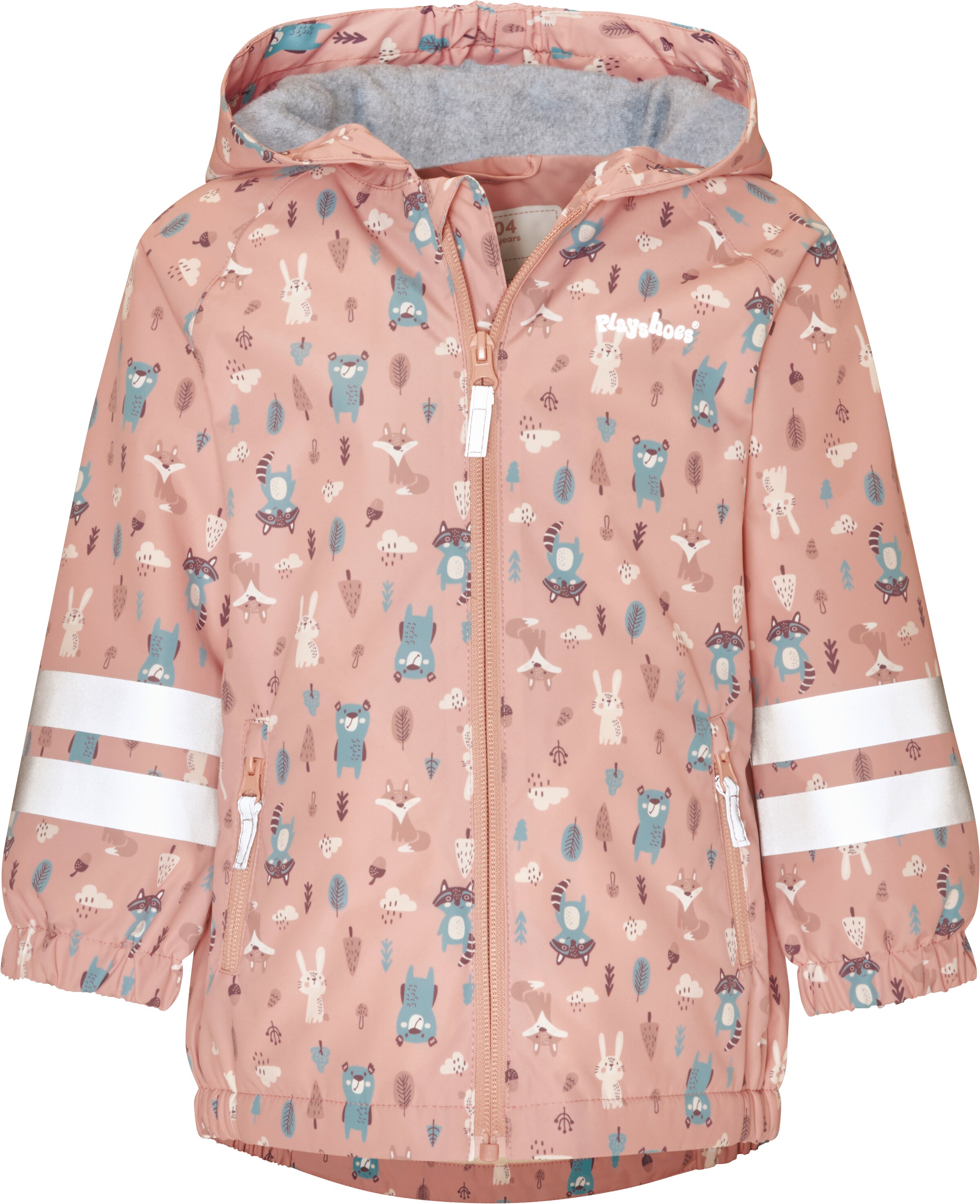 PLAYSHOES Functionele jas in Roze: voorkant