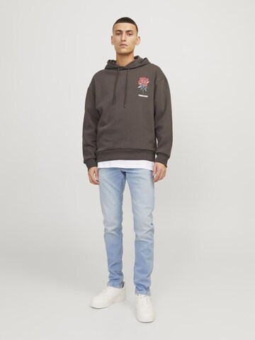 JACK & JONES - Slimfit Calças de ganga 'JJIGlenn' em azul