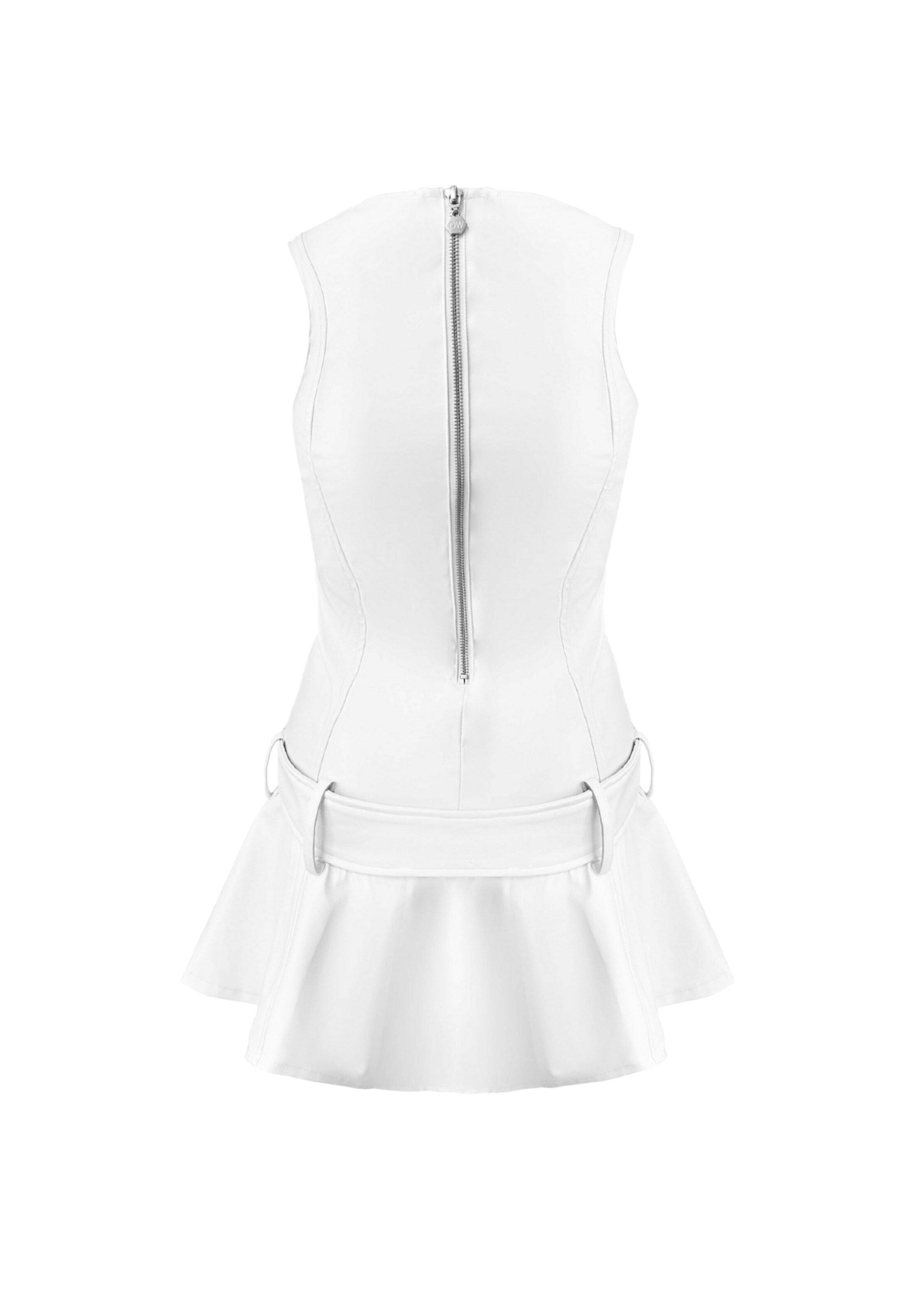 OW Collection Coctailkjole 'Pearl' i hvid