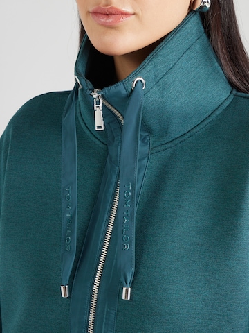 TOM TAILORGornji dio trenirke - zelena boja