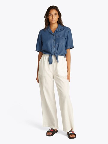 Chemisier Tommy Jeans en bleu