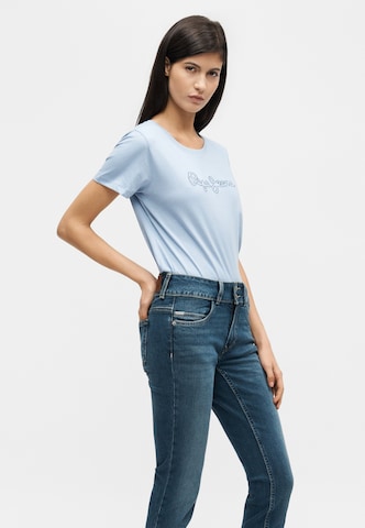 Pepe Jeans Slimfit Džíny 'SOHO' – modrá: přední strana