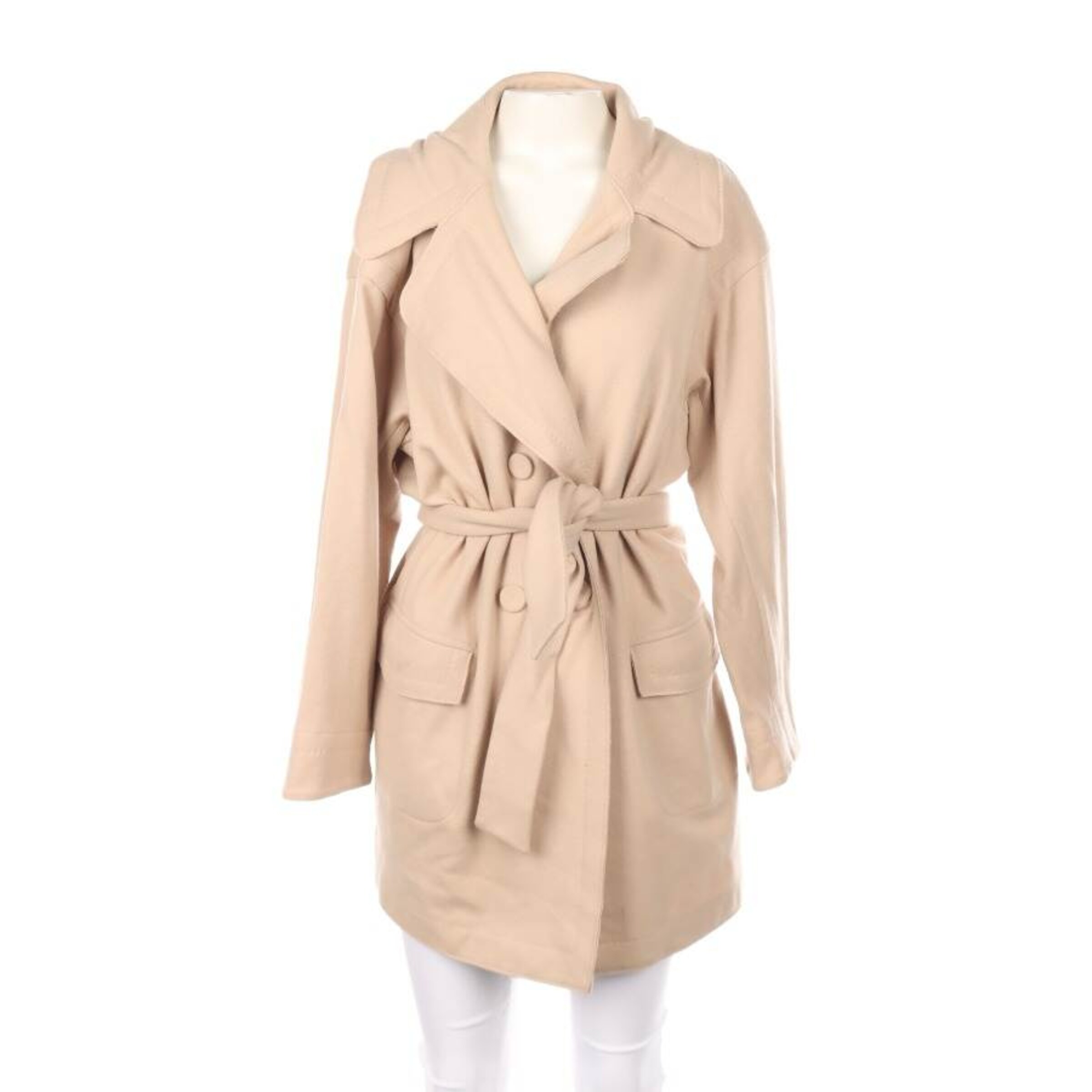 Marc Cain Jacket & Coat in M in White: front