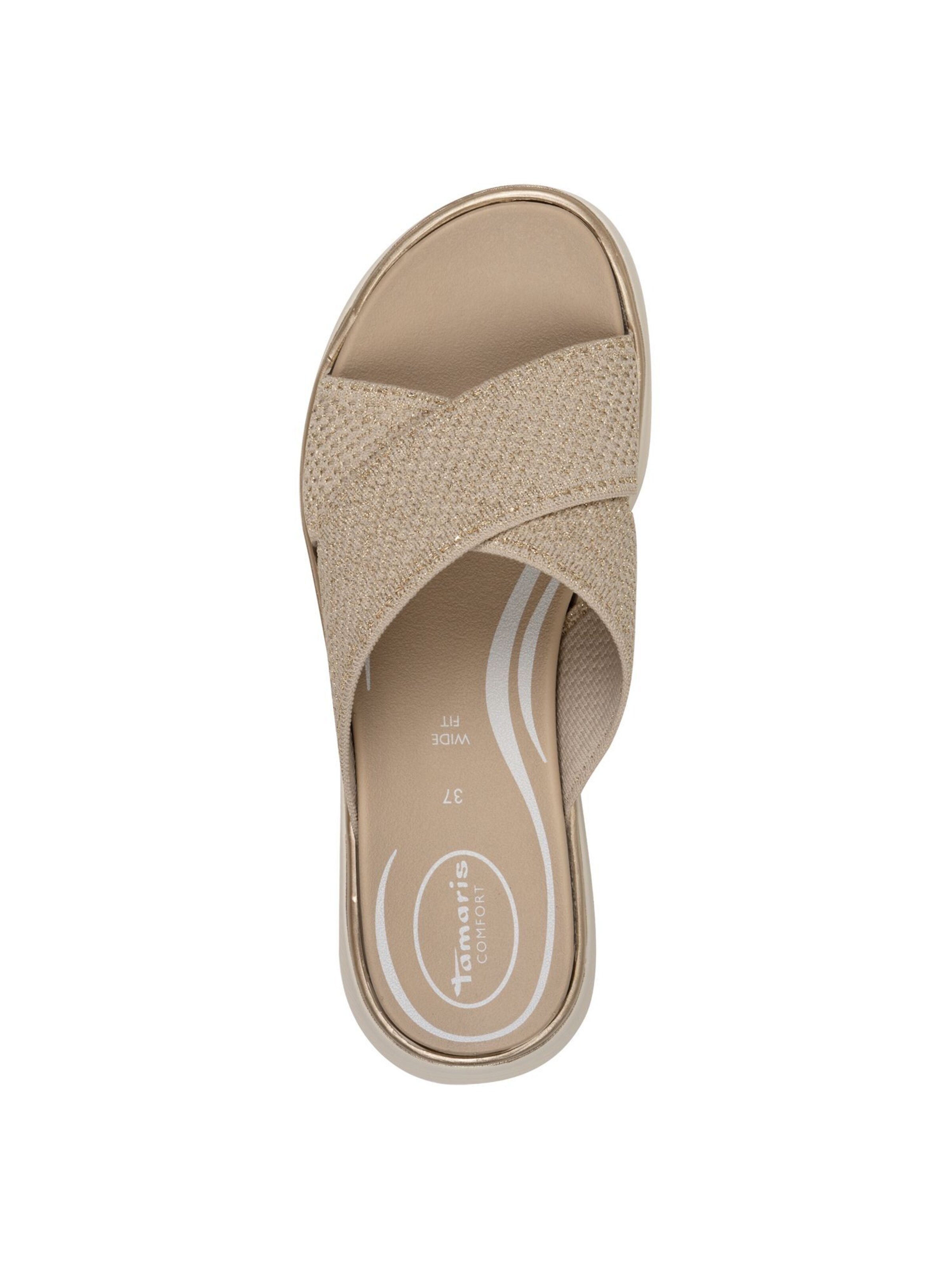 Mule Tamaris en beige