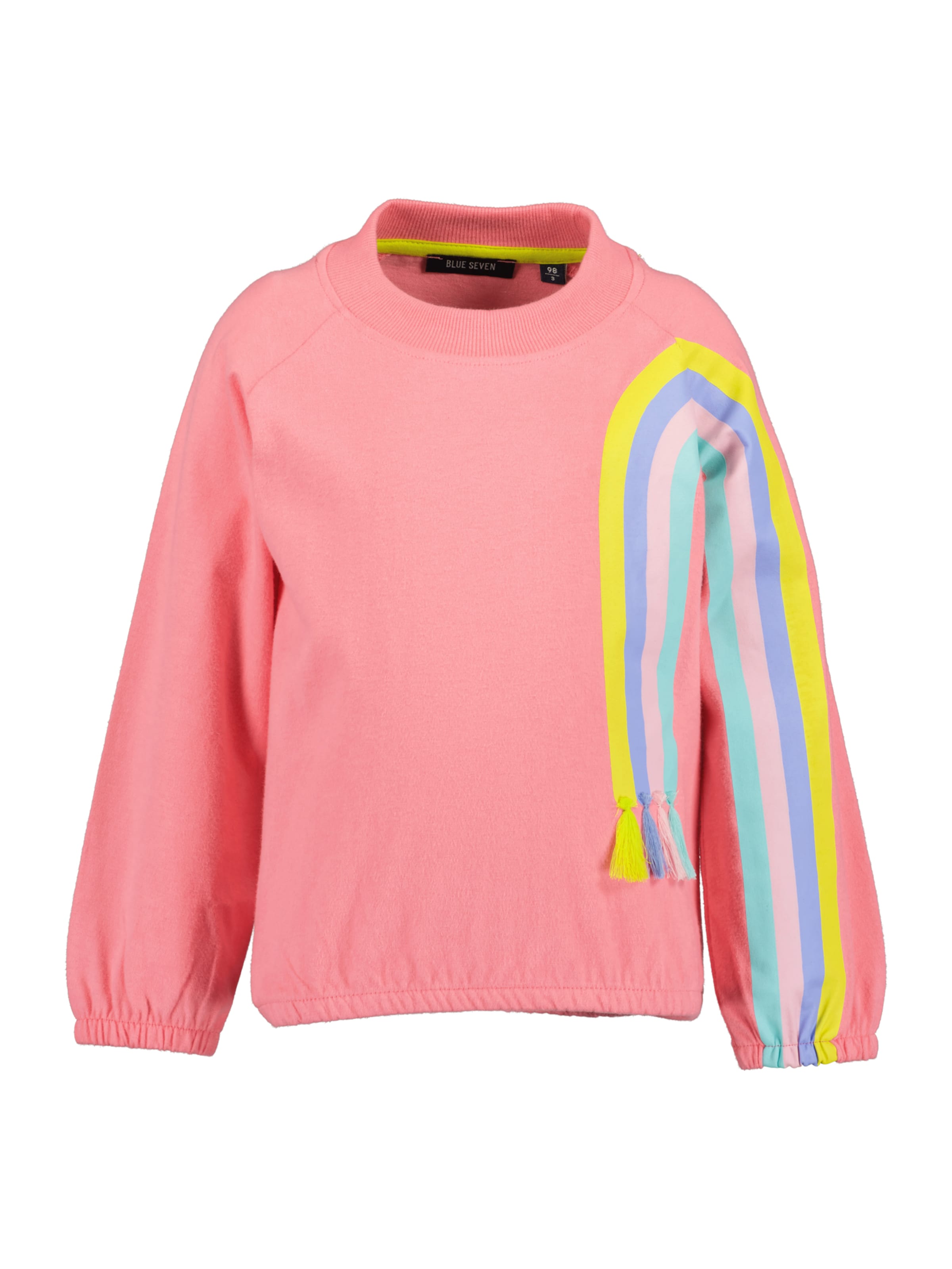 BLUE SEVEN Μπλούζα φούτερ σε πορτοκαλί: μπροστά