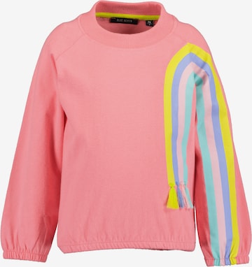 Sweat-shirt BLUE SEVEN en orange : devant