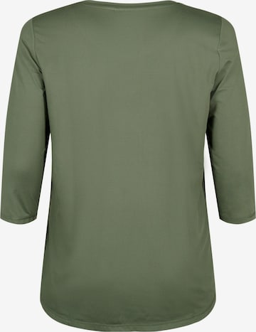 T-shirt Active by Zizzi en vert