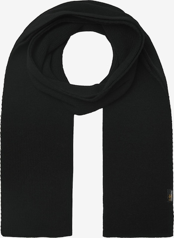 JACK & JONES Scarf 'JACJade' in Black: front