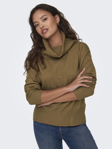 JDY Sweater 'PRIME' in Brown