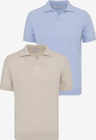 Marškinėliai iš Felix Hardy, spalva – smėlio spalva / šviesiai mėlyna, Prekių apžvalga