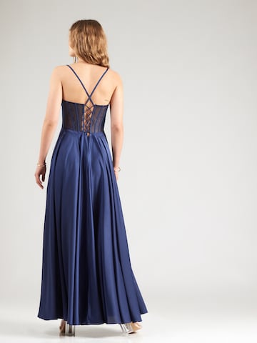 mascara - Vestido de noche en azul
