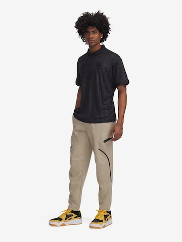 UNDER ARMOUR Regular Sports trousers 'Unstoppable' in Brown