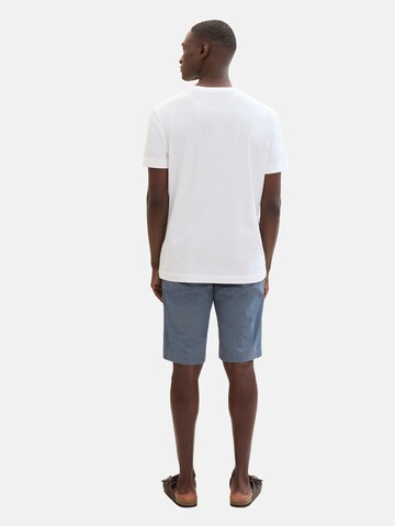 TOM TAILOR Slimfit Shorts in Blau