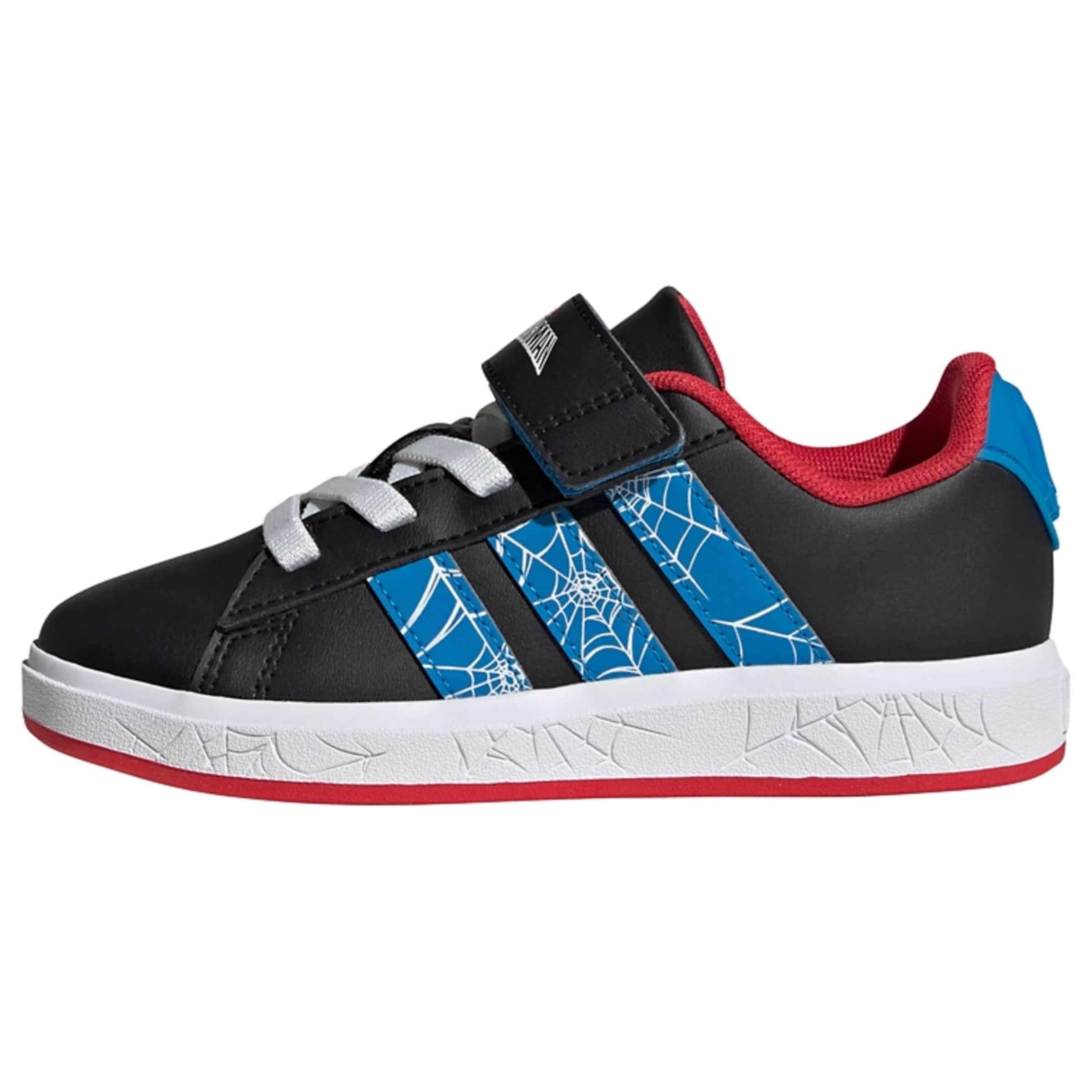 ADIDAS SPORTSWEAR Sports shoe 'Marvel Spider-Man Grand Court' in Black: front