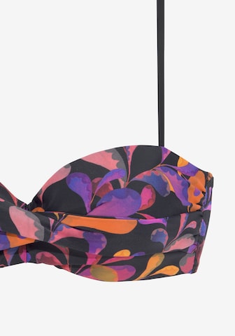 Bandeau Bikini VIVANCE en mélange de couleurs