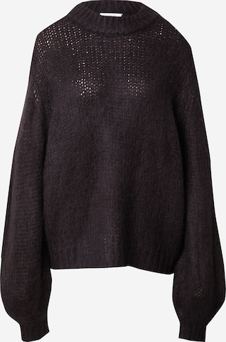 Pull-over 'Hayden' millane en marron : devant