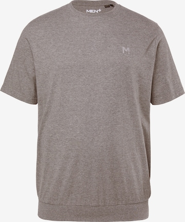 Men Plus T-Shirt in Grau: Vorderseite