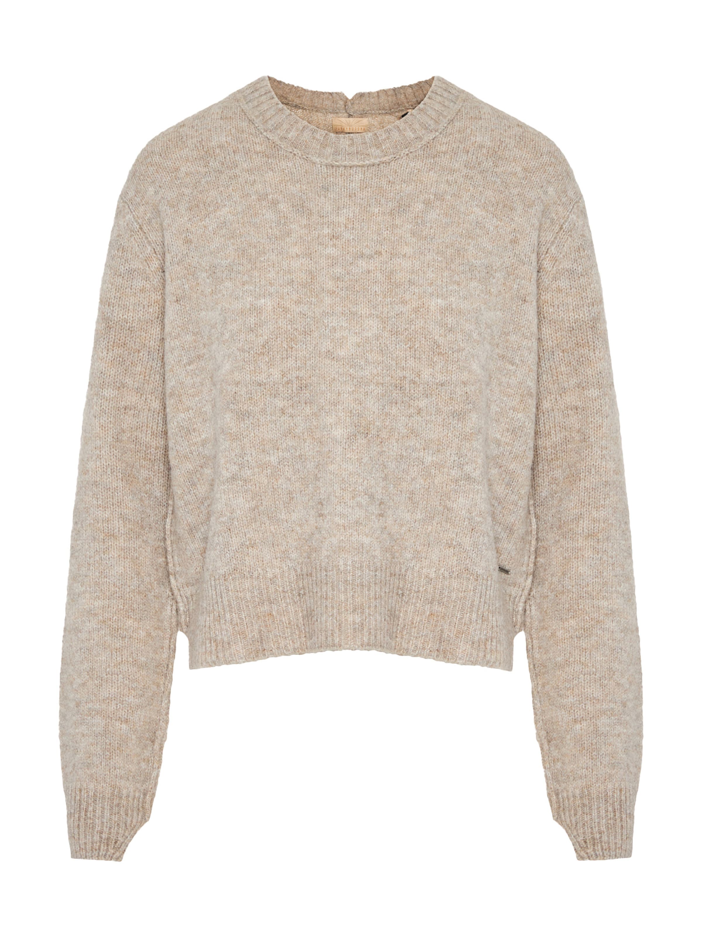 Funky Buddha Pulóver - szürke: elől