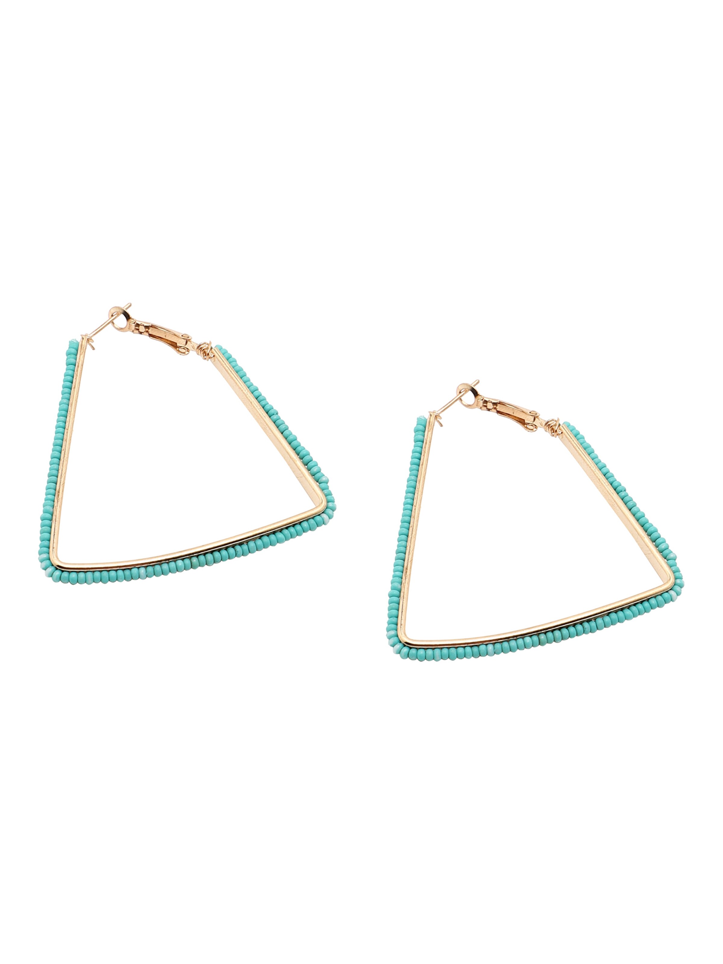 SOHI Серьги 'Zohra' в Зеленый: спереди