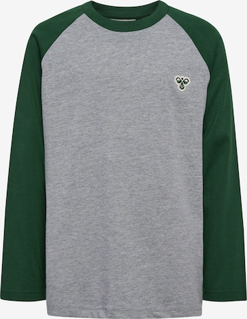 Hummel Shirt 'Bee' in Groen: voorkant