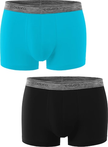 celodoro Boxershorts 'Elastix' in Blau: Vorderseite
