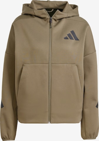 žalia ADIDAS SPORTSWEAR Sportinis džemperis 'Z.N.E.': priekis