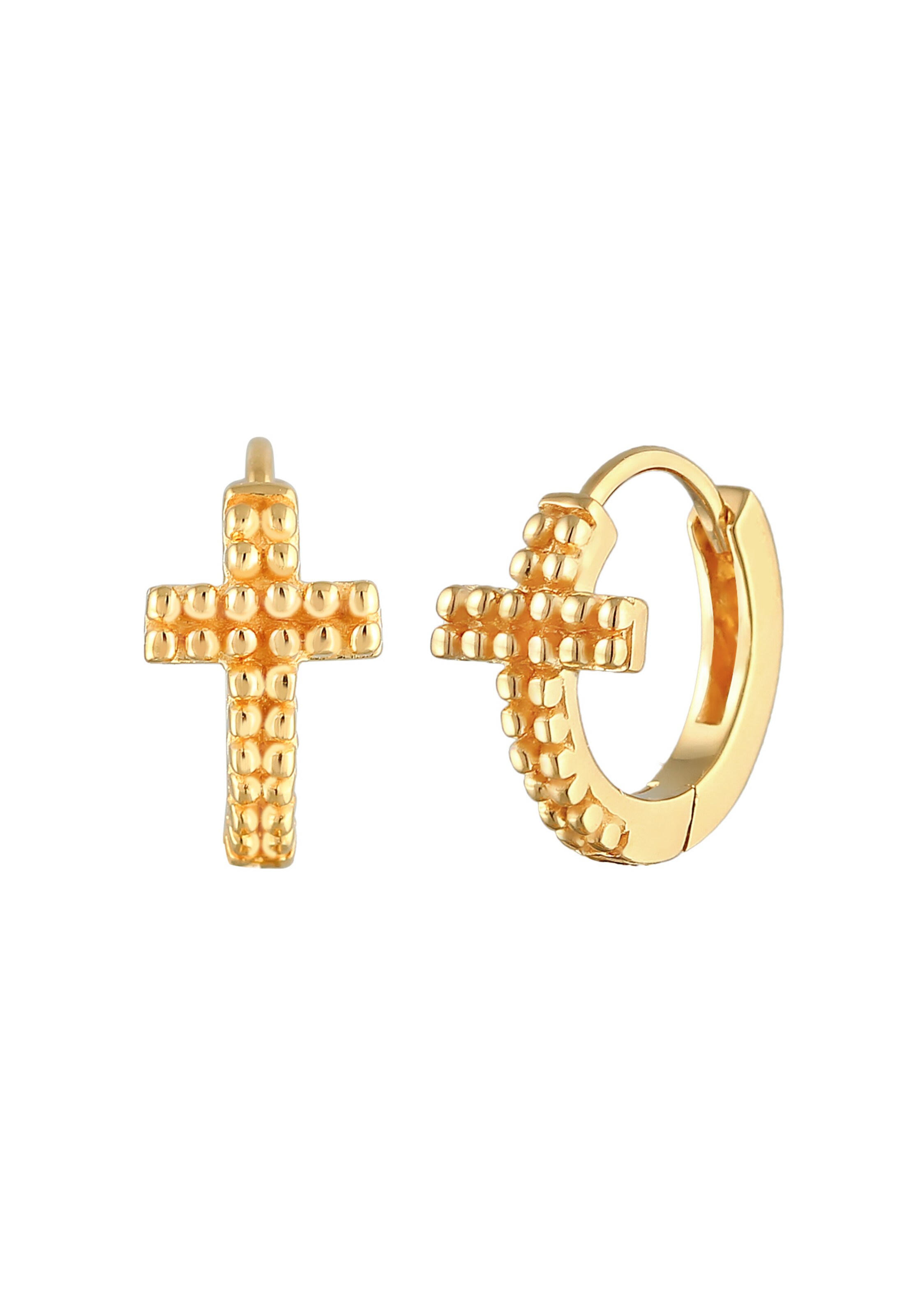 ELLI Earrings in Gold: front