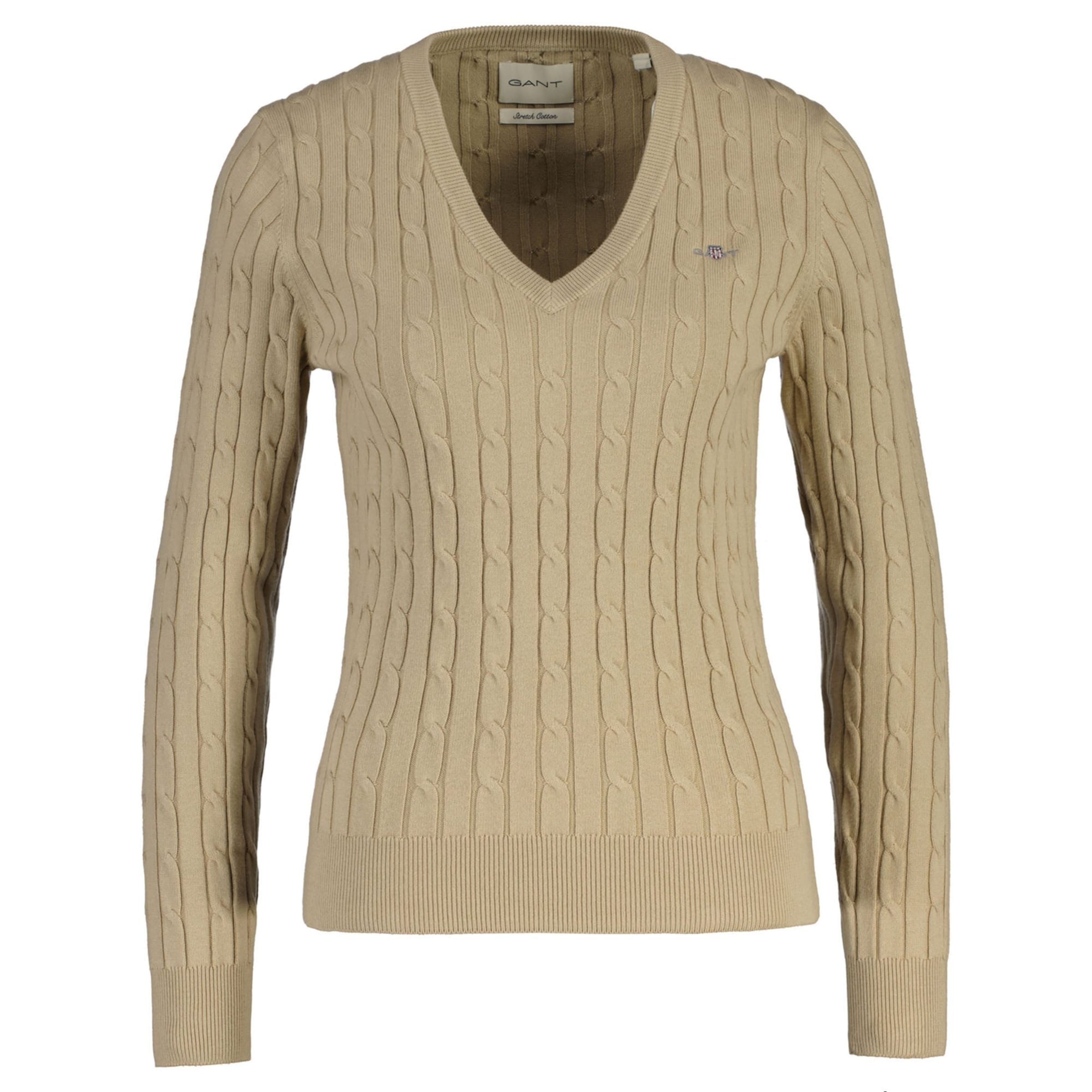 GANT Trui in Beige: voorkant