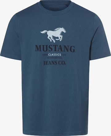 MUSTANG Shirt in Blue: front