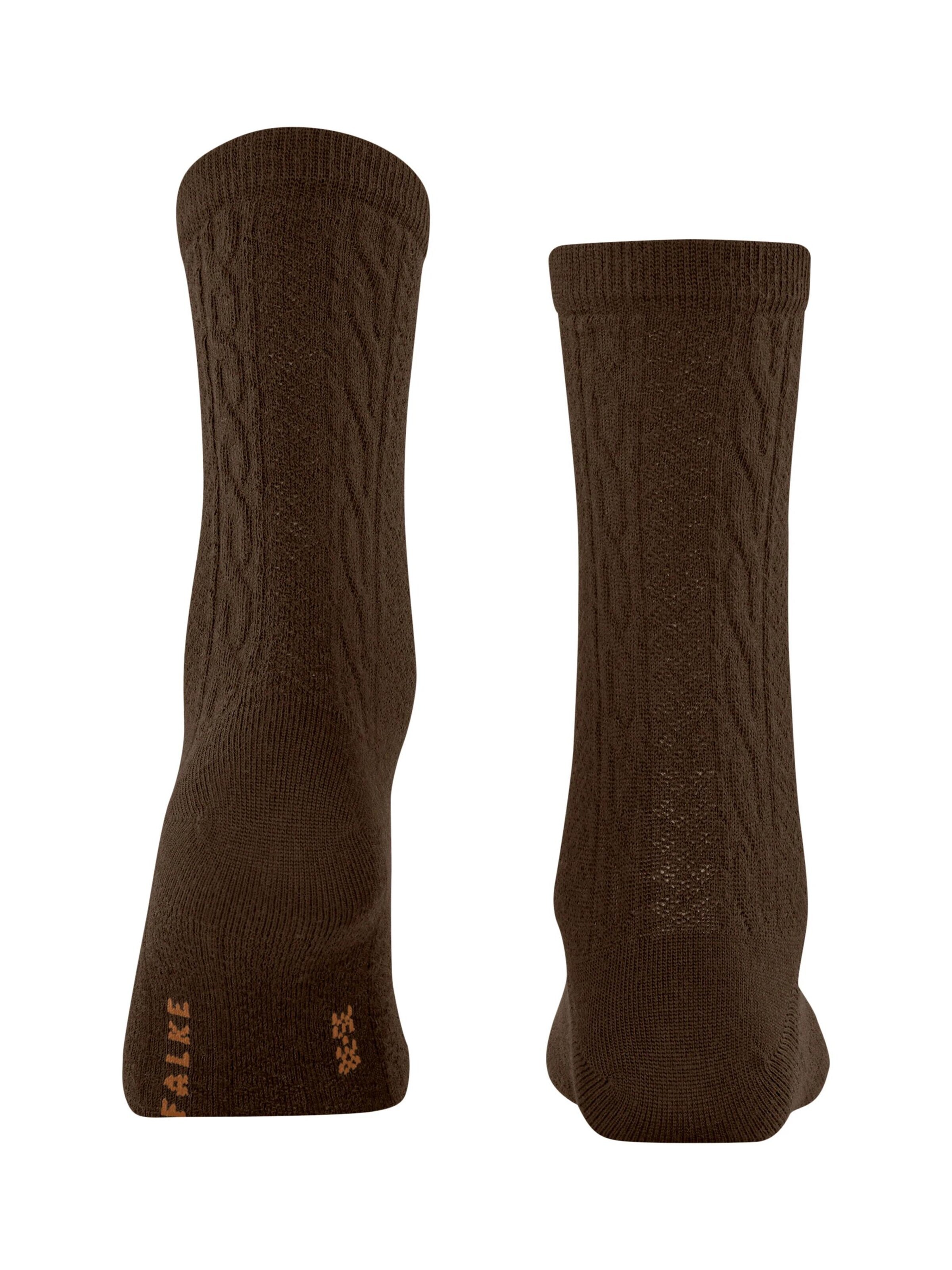 FALKE Socks 'Declivity' in Brown