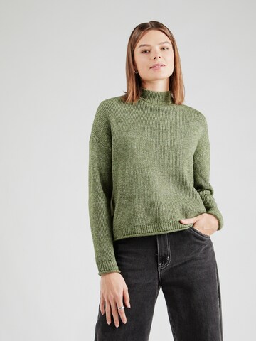 VERO MODA Πουλόβερ 'VMELIF SPACE' σε πράσινο: μπροστά