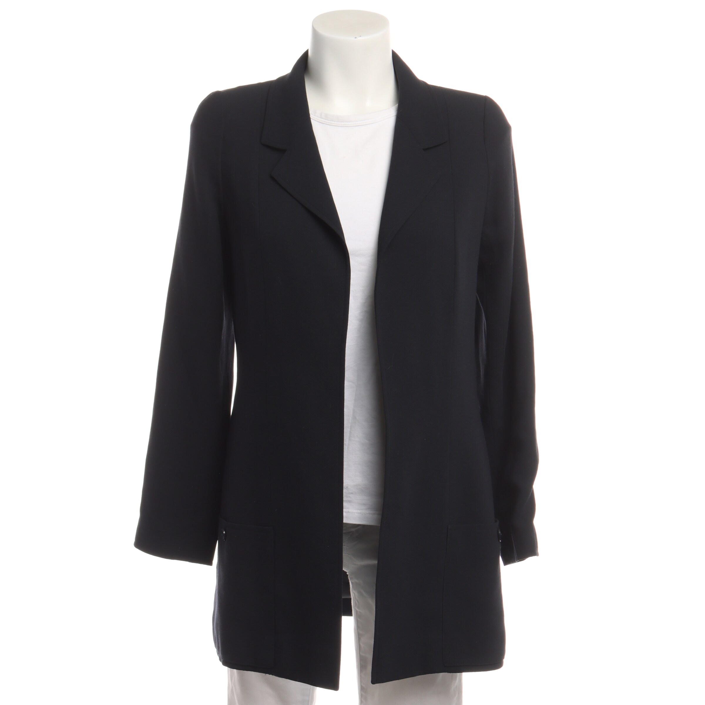 CHANEL Blazer in L in Blue: front