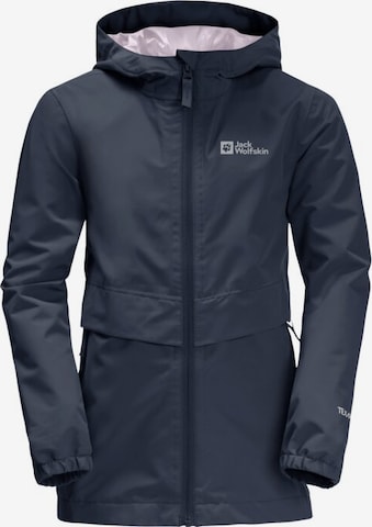 JACK WOLFSKIN Outdoorjacke 'Malima' in Blau: predná strana