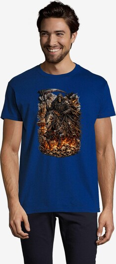 Blondie & Brownie Shirt 'ApocalyotischerReiter' in 5XL in Royal blue, Item view
