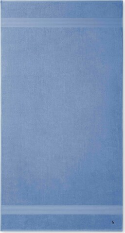 Ralph Lauren Home Duschtuch 'POLO PLAYER' in Blau