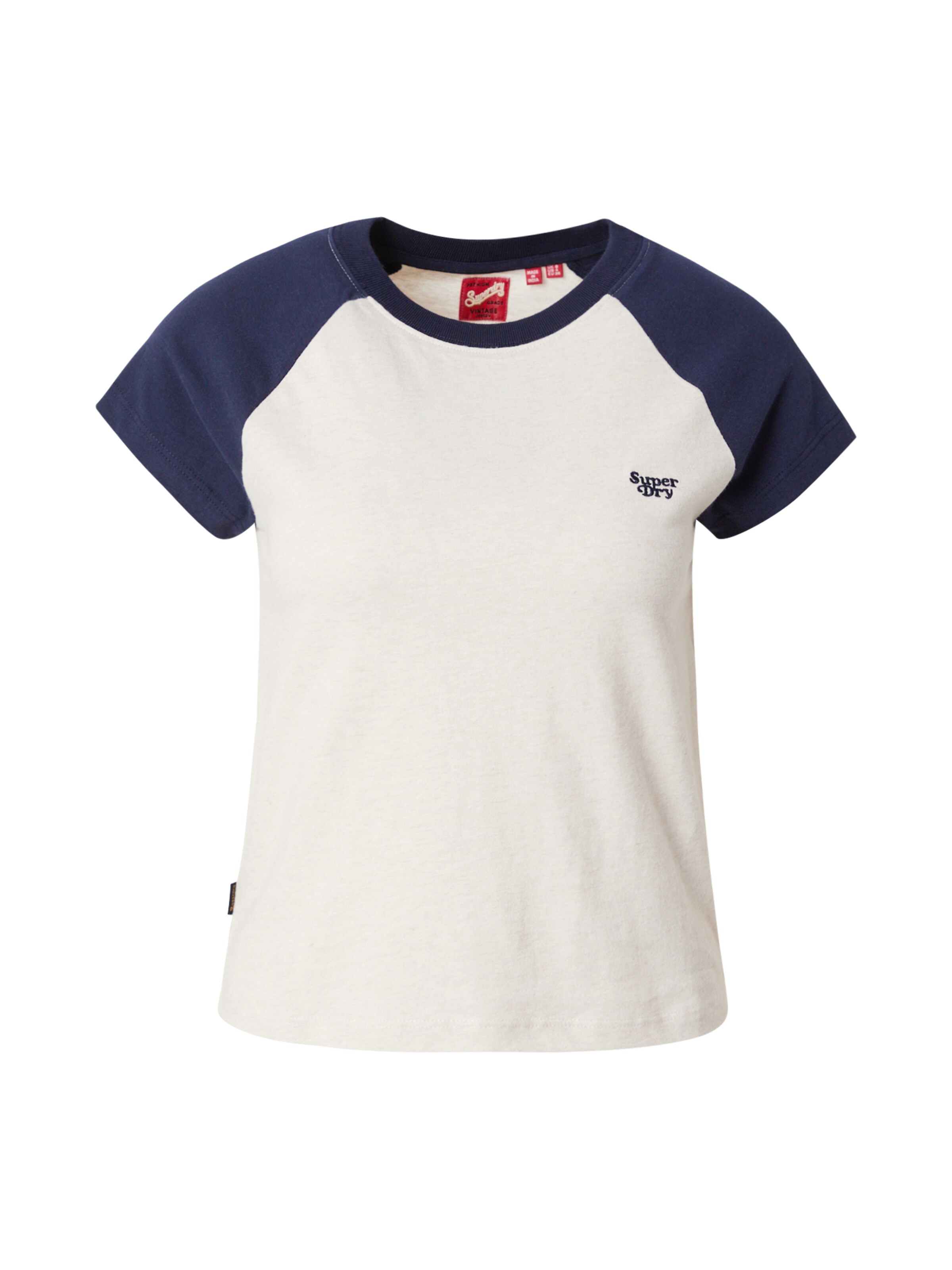 bēšs Superdry T-Krekls 'Essential': no priekšpuses