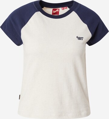 Superdry - Camiseta 'Essential' en beige: frente