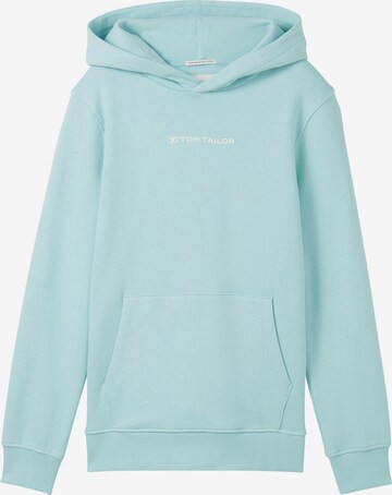 TOM TAILOR Sweatshirt in Blue: front